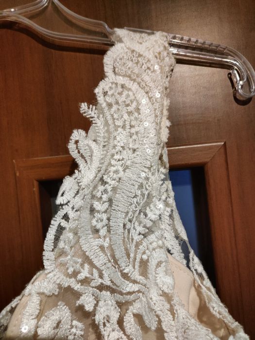 Przepiękna suknia ślubna ślub cywilny kościelny boho