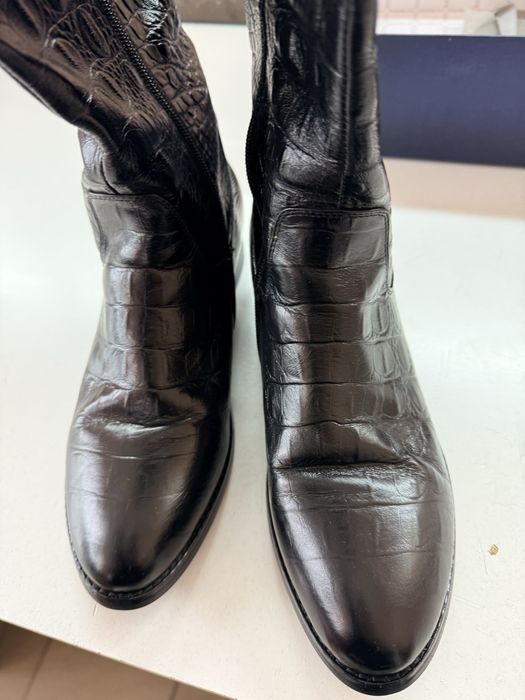 Сапоги кожанные осень/весна