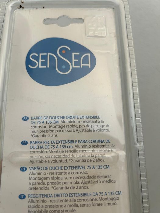 Varão de Duche Extensível Sensea