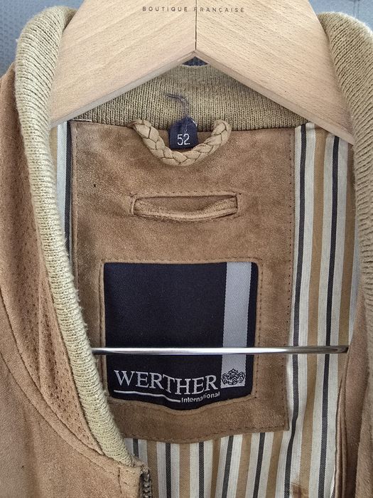 Kurtka ze skóry naturalnej zamsz XL męska bomber pilotka brązowa