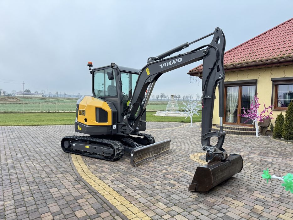 Koparka minikoparka VOLVO ECR40F klimatyzacja BRUTTO bez Vat