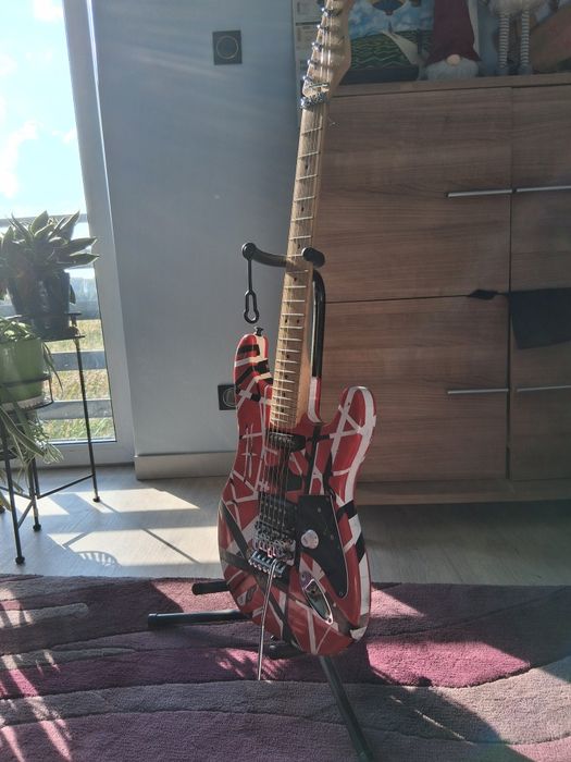 Gitara EvH Frankenstrat - replica (CENA DO NEGOCJACJI)