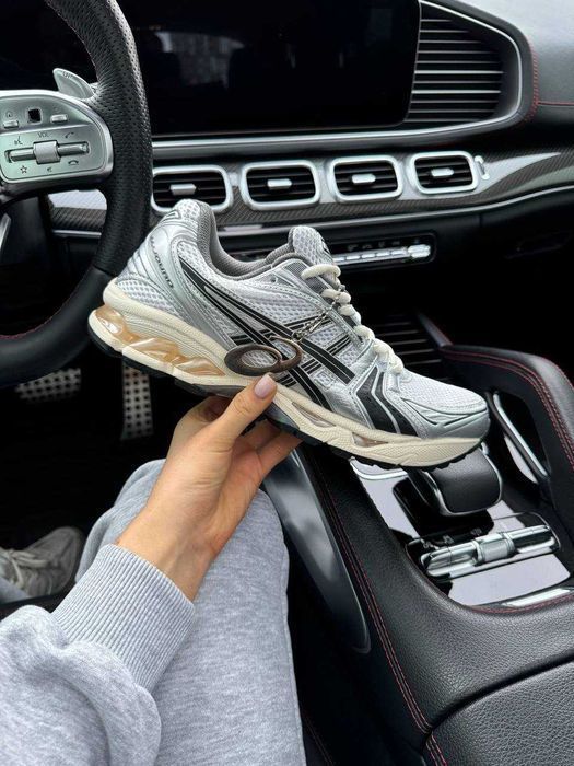 Кросівки ASICS Gel-Kayano 14 JJJJound Silver Black premium