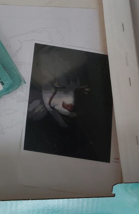 Pennywise - malowanie po numerach