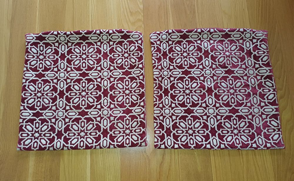 Capas de almofadas decorativas 5€/unidade