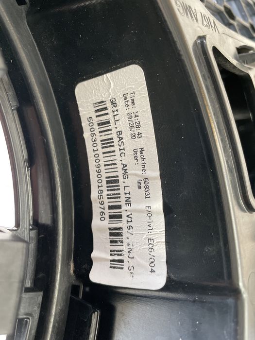 Grelha frontal original Mercedes GLE 2021