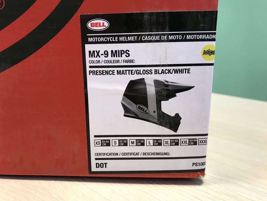 Шолом шлем для мотокросу ендуро мотошолом Bell MX-9 MIPS XL