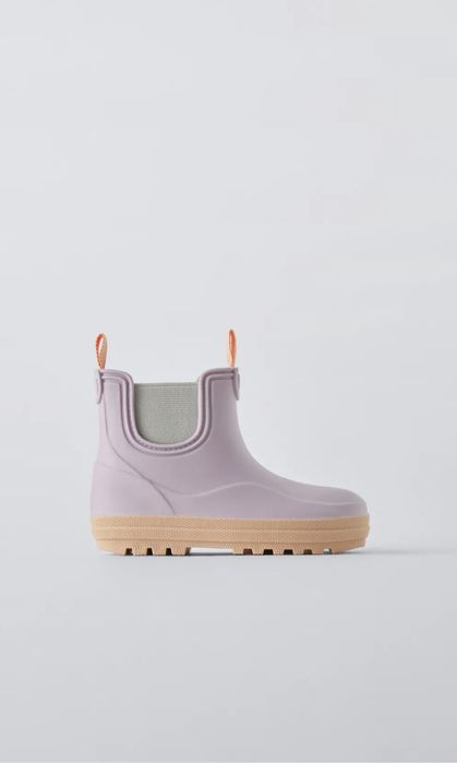 Kalosze fioletowe ZARA r. 26