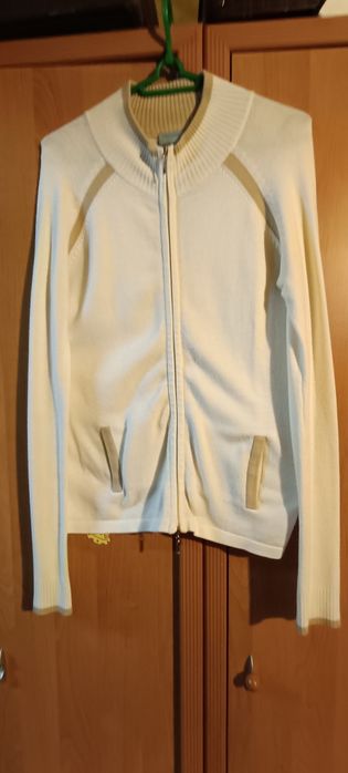 Kremowa bluza, sweter L/XL