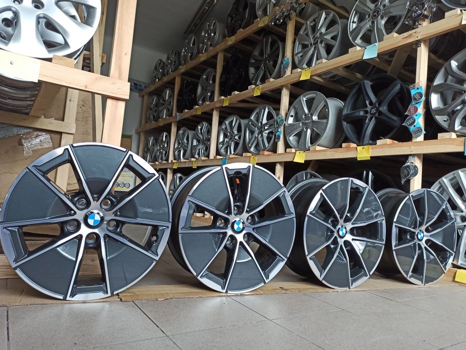 57 TSM Alufelgi 5x112 ET22 6,5jx16 BMW Mercedes Volkswagen Seat Skoda