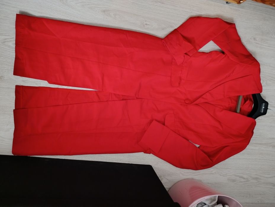 Garsonka Sukienka i płaszczyk M L