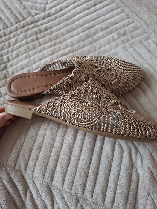 Klapki damskie 38tkane