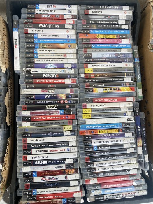 Gry PS3 Sony Play Station pudełkowe Sprzedaż gier na konsole
