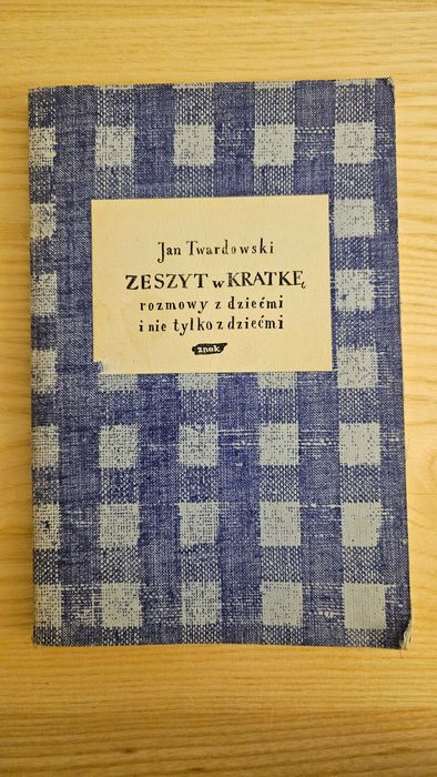 Książka Jan Twardowski Zeszyt w kratkę