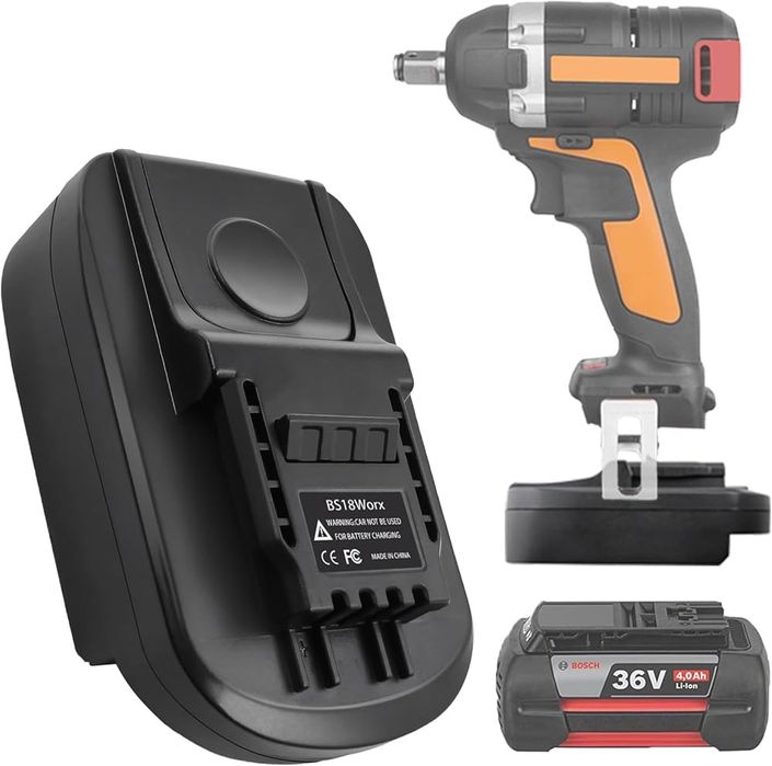 URUN Adapter narzędzi Worx pod akumulator Bosch