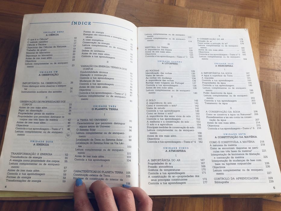 Livro escolar Ciências Natureza 5 ano