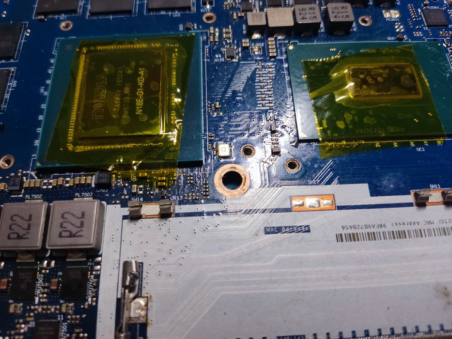 Материнська плата Lenovo legion y540-17irh rtx2060 i7-9750h nm-c531