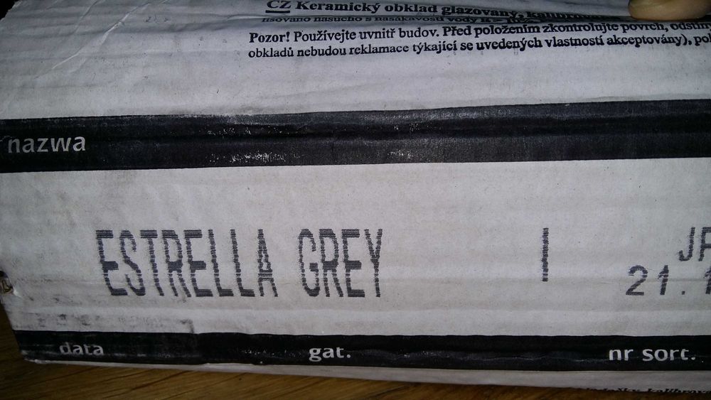 Glazura Estrella Grey 29,8 x 59,8 cm