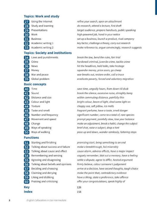 English Collocations in Use Intermediate 2nd Edition - Книга для вивчення англійської