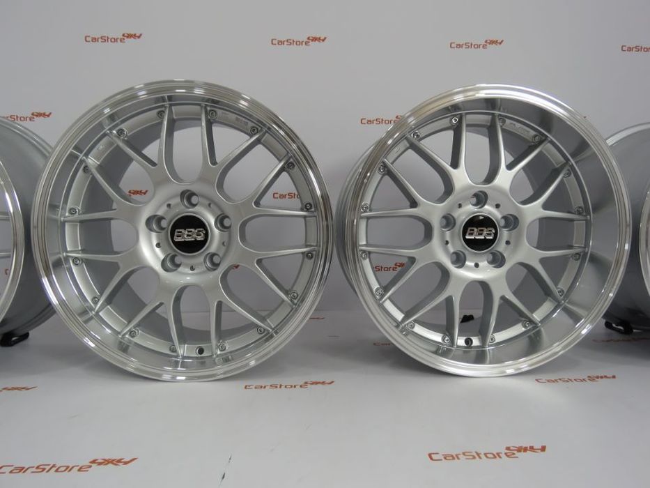 Jante Look BBS RS GT 18 8 +9 et35 5x120 Silver