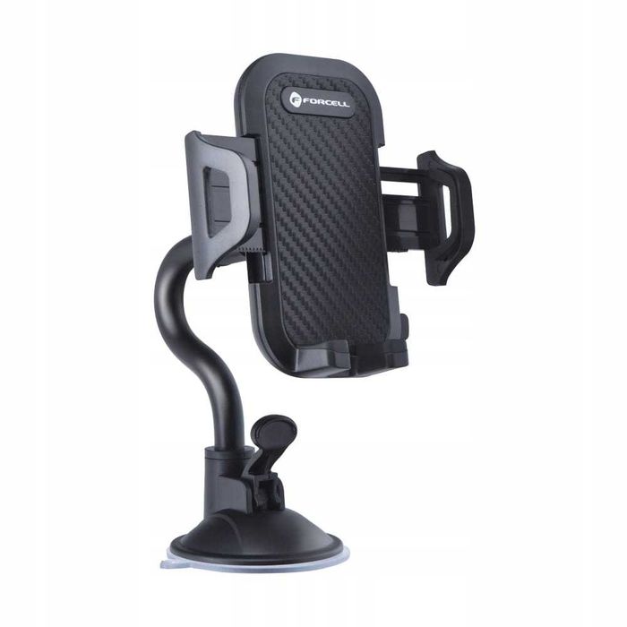 Uchwyt samochodowy do szyby / deski długie ramię 17 cm FORCELL F-GRIP