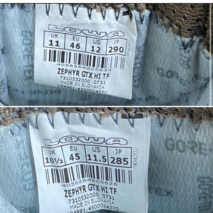 41р, 42.5р, 44р, 45р, 46р. Берці ОРИГІНАЛ LOWA Zephyr GTX Hi TF