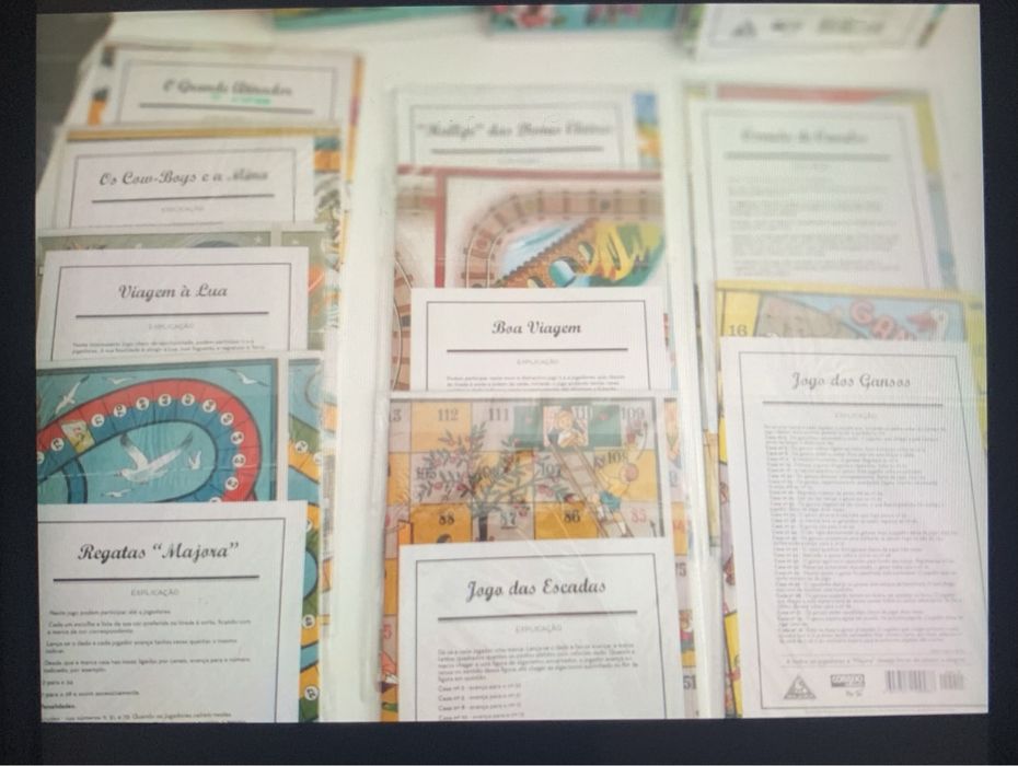 13 Jogos de Tabuleiro Vintage