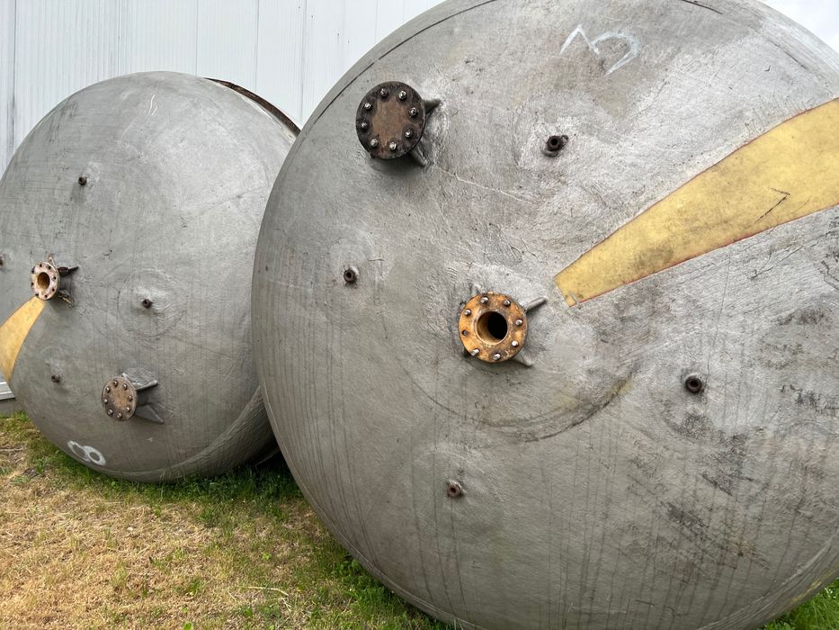 Zbiornik 50000 litrów kwasoodporny , włókno szklane