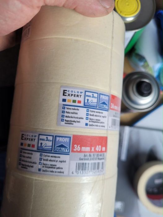 Papier krazki fi 150 i inne tasmy