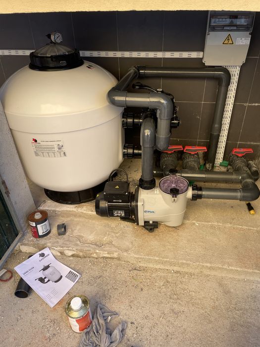 Manutenção e limpeza de piscinas