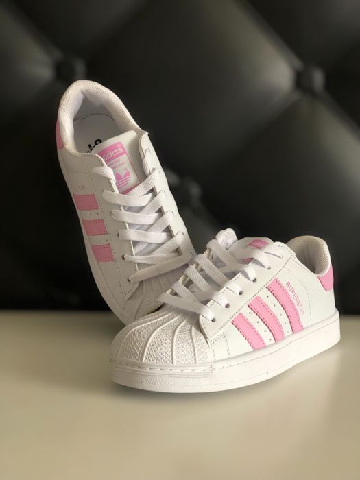 кросівки adidas superstar pink суперстар рожеві