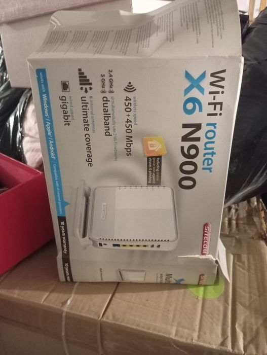 Router x6 n900 novo