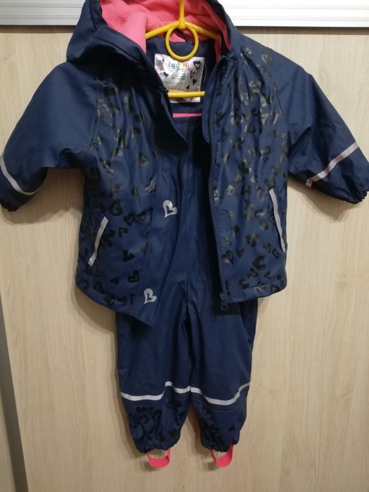 Kombinezon dwuczęściowy dla dziewczynki 86/92