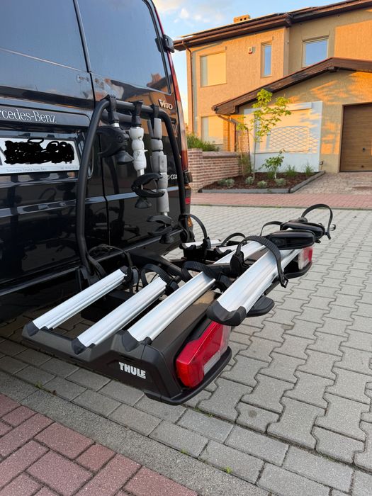 Bagażnik rowerowy Thule VeloSpace XT3 + dostawka na 4 rower