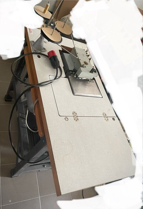 Maszyna Overlock NRD DDR sprawna TEXTIMA Podstawa pod Kraisege