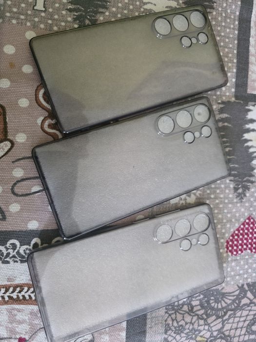 Чохли силікон s25 ultra 3шт , чехол