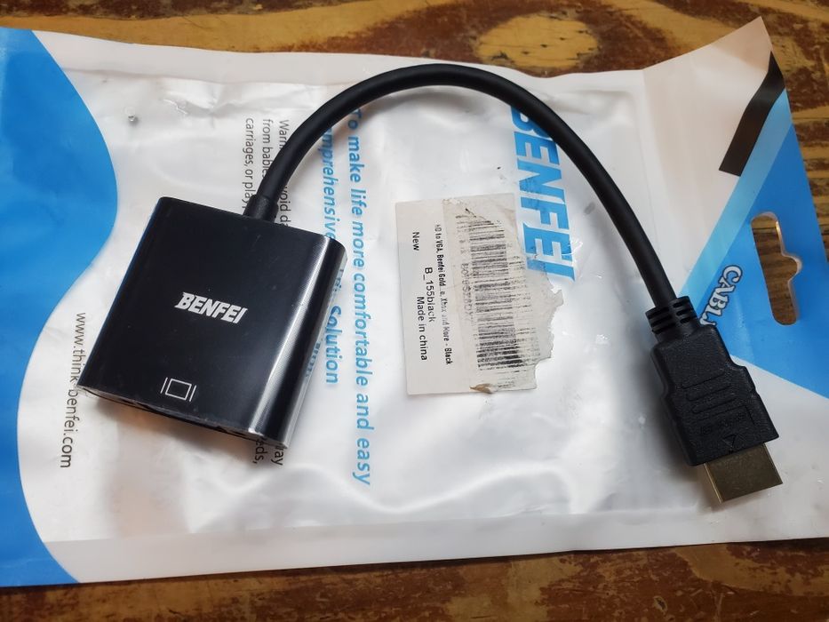 Adapter HDMI na VGA, BENFEI HDMI na VGA do komputera