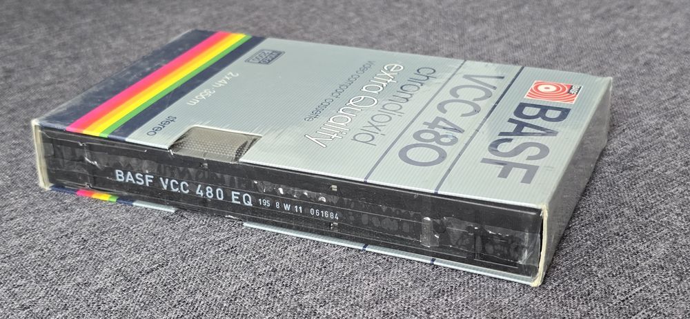Kaseta VCC 480 Basf VIDEO 2000 - bardzo rzadka!