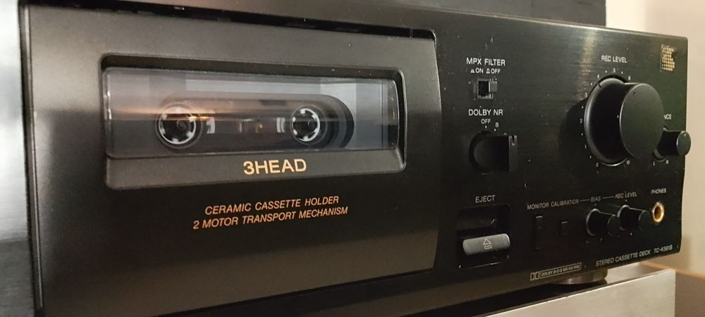 Magnetofon trzyglowicowy Sony TC K561S