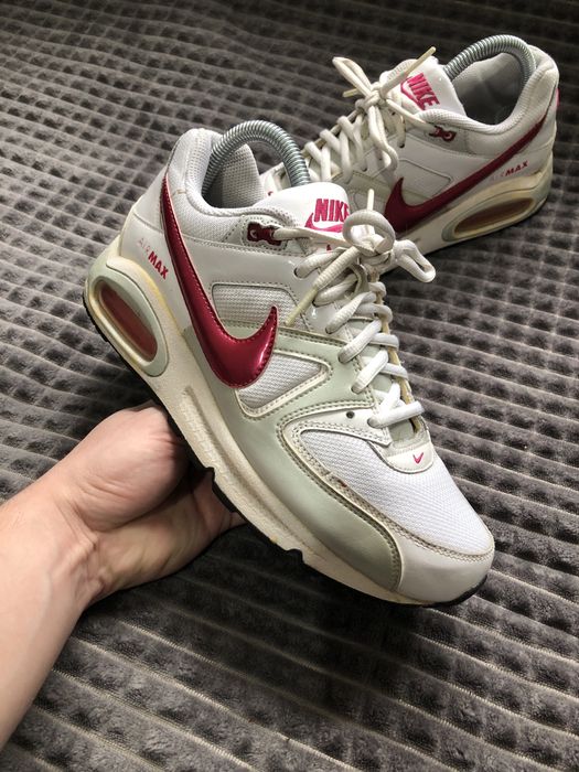 NIKE AIR MAX Command (39) 24.5-25см женские кроссовки белые оригинальн