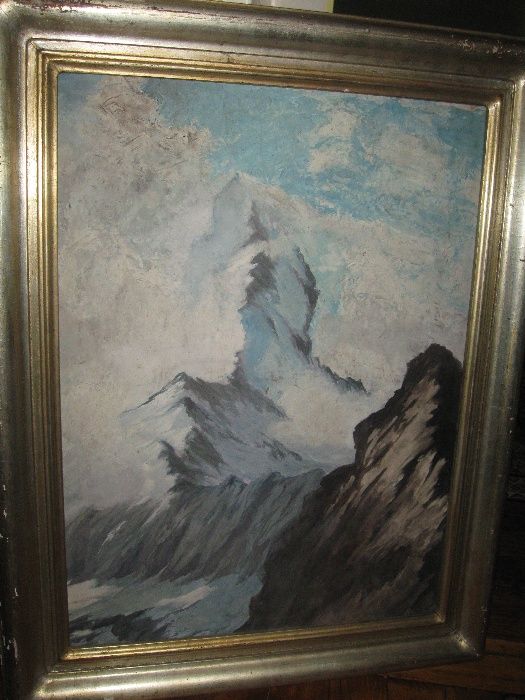 Pejzaż Górski Obraz olejny Stary, 1sza poł. 20w Polska , modernizm