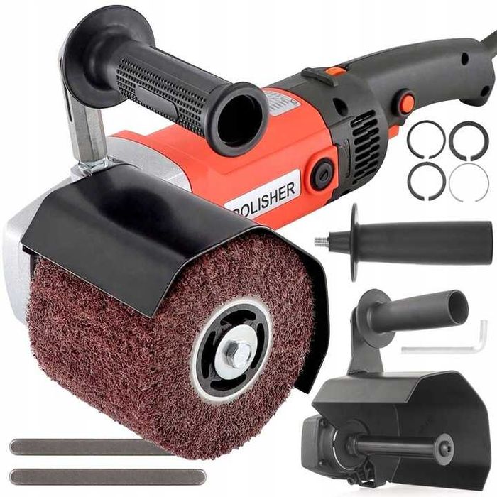 Przystawka do szlifierki SATYNIARKA szlifowania TARCZA 125mm