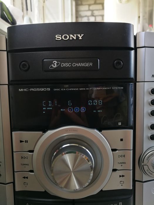 Продам музыкальный центр Sony RG590S