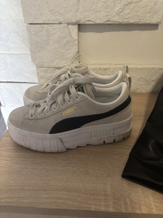 Buty Puma Mayze Stack, zamszowe