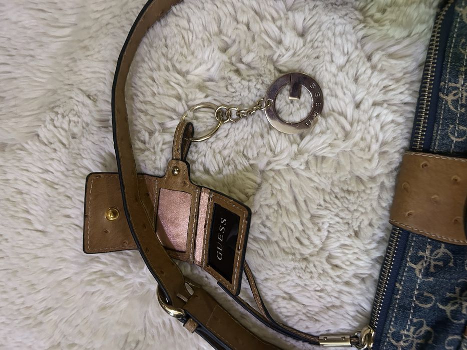 Сумка Guess blue in denim Y2k vintag