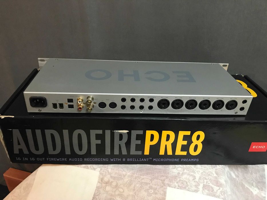 Echo Audiofire Pre 8 – Interface de Áudio FireWire de Alta Qualidade