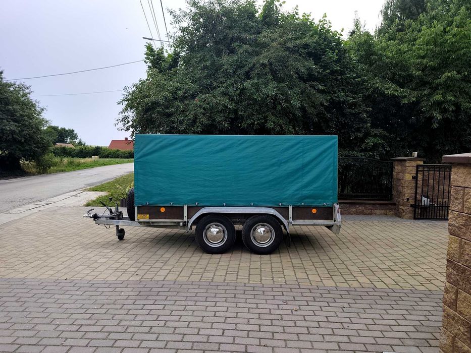 Przyczepa ANSSEMS 300m x 126m * DMC 2000KG * Zarejestrowana