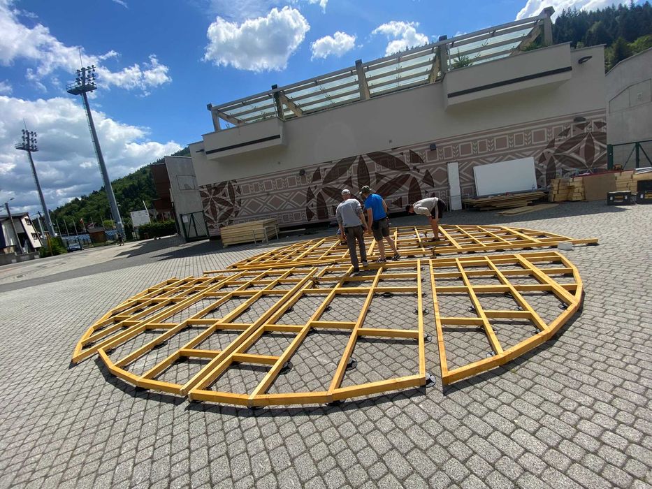 Pawilon plenerowy, wolnostojący