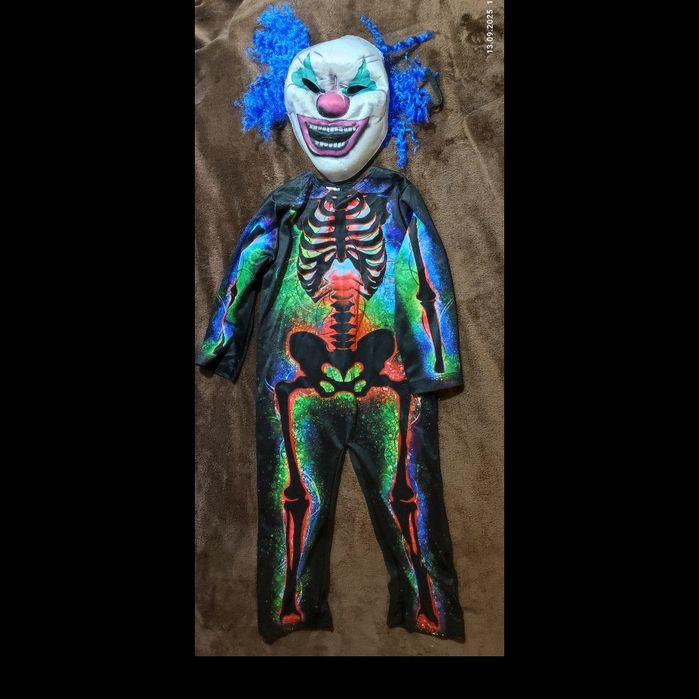 Костюм скелета з маскою
