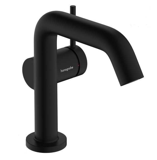 Змішувач для умивальника hansgrohe Tecturis S, чорний мат. (73320670)